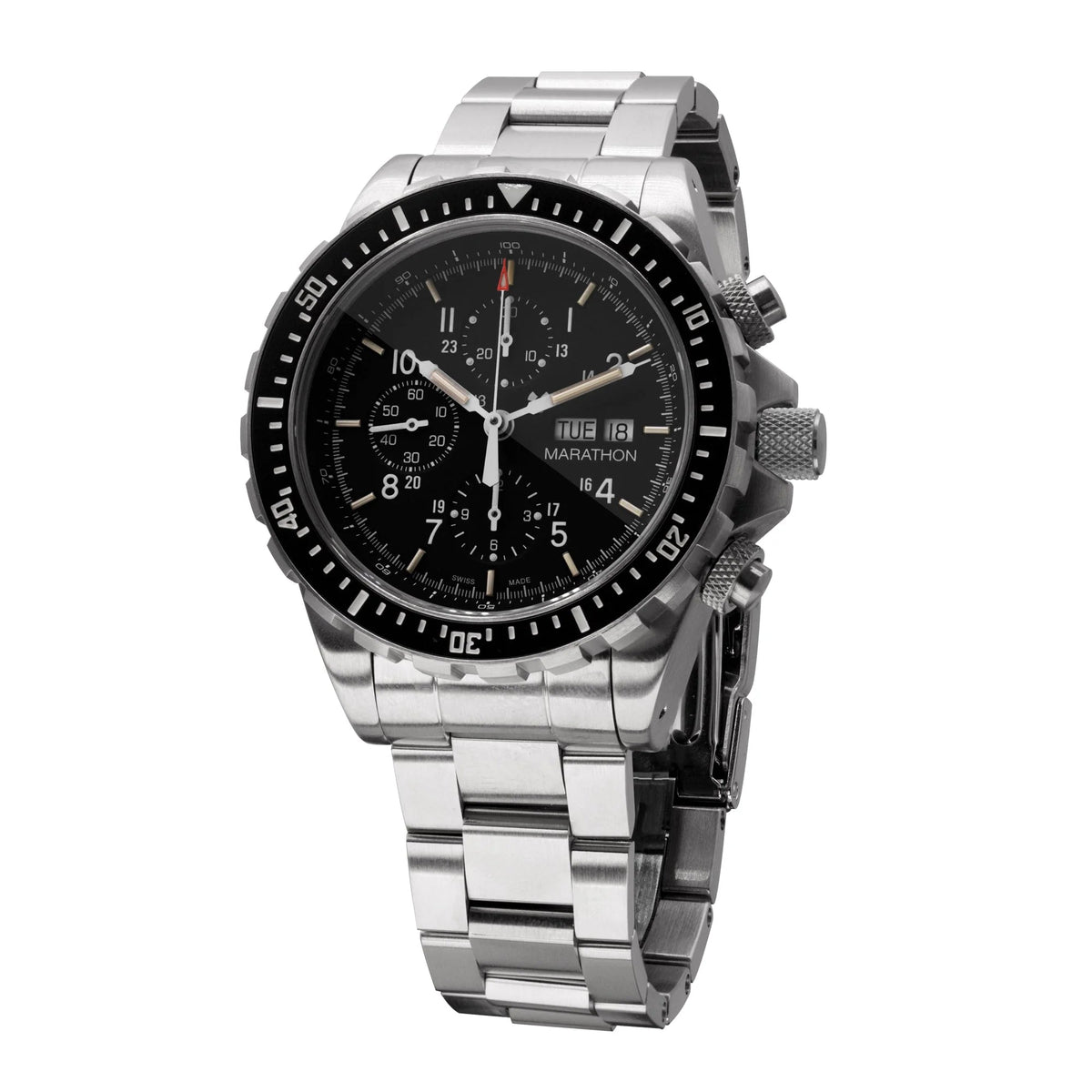 MARATHON SEA/PILOT CSAR CHRONOGRAPH JUMBO DAY/DATE AUTOMATIC (JDD) 46MM - WATCHH