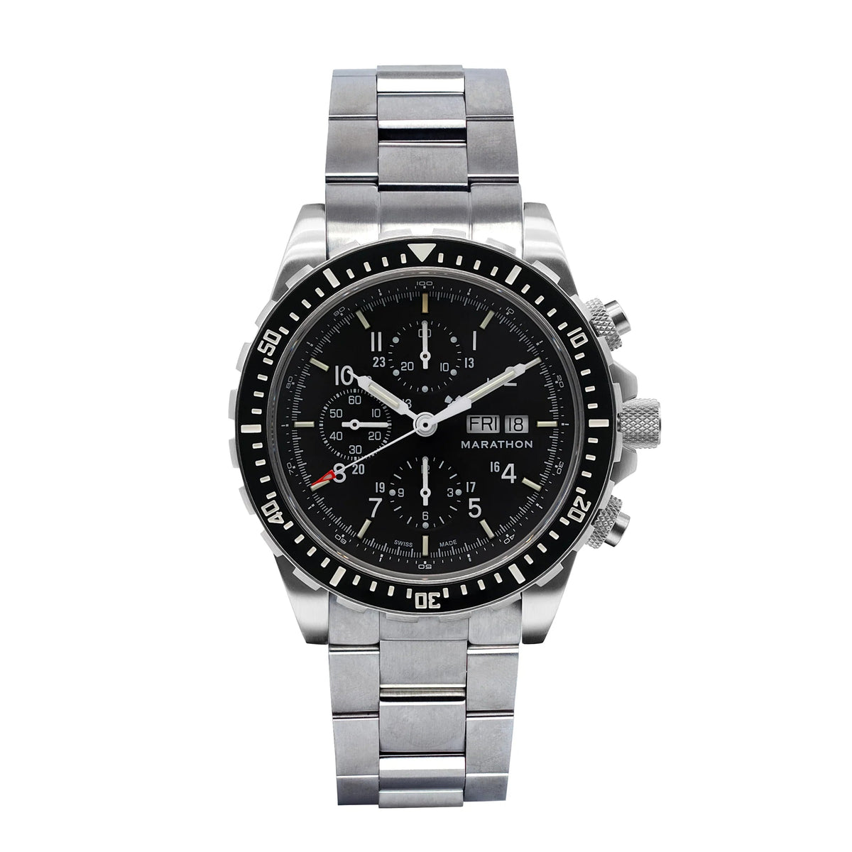 MARATHON SEA/PILOT CSAR CHRONOGRAPH JUMBO DAY/DATE AUTOMATIC (JDD) 46MM - WATCHH