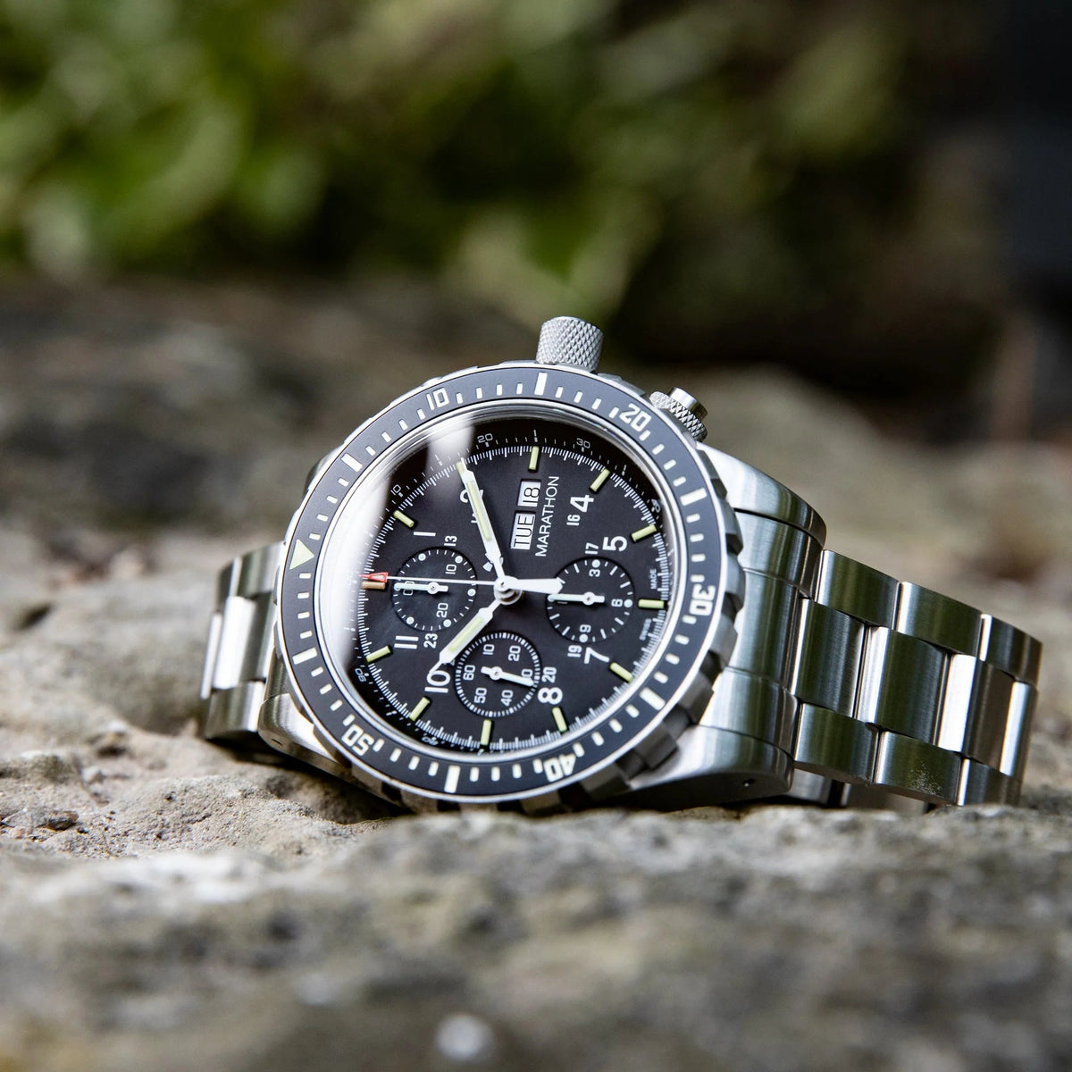 MARATHON SEA/PILOT CSAR CHRONOGRAPH JUMBO DAY/DATE AUTOMATIC (JDD) 46MM - WATCHH