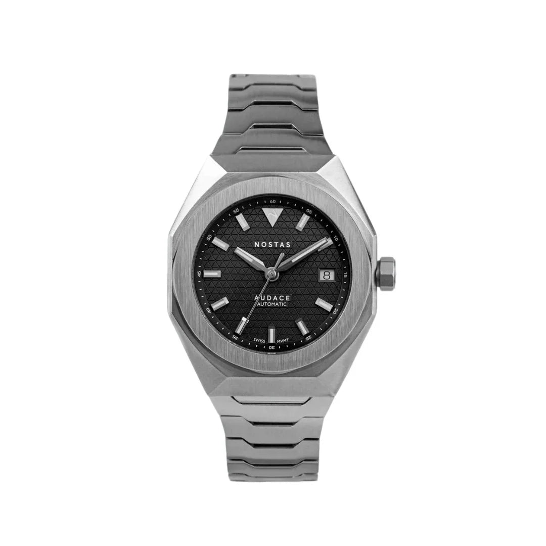 NOSTAS SPORTS AUDACE BLACK BRACELET 39MM - WATCHH