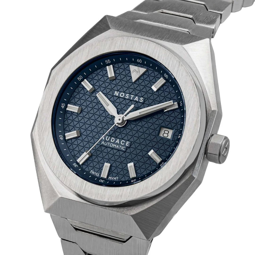 NOSTAS SPORTS AUDACE BLUE BRACELET 39MM - WATCHH
