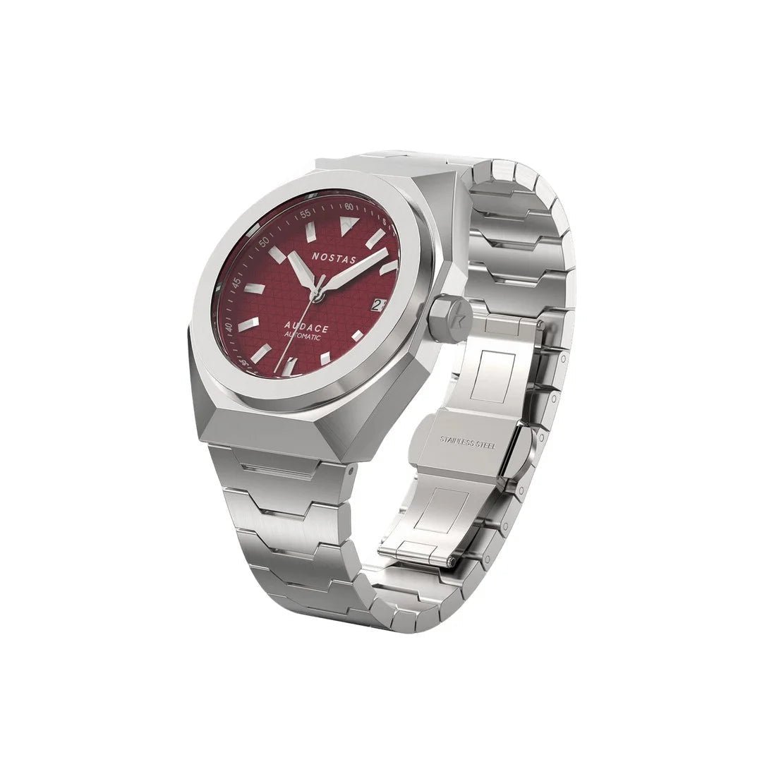 NOSTAS SPORTS AUDACE RED BRACELET 39MM - WATCHH