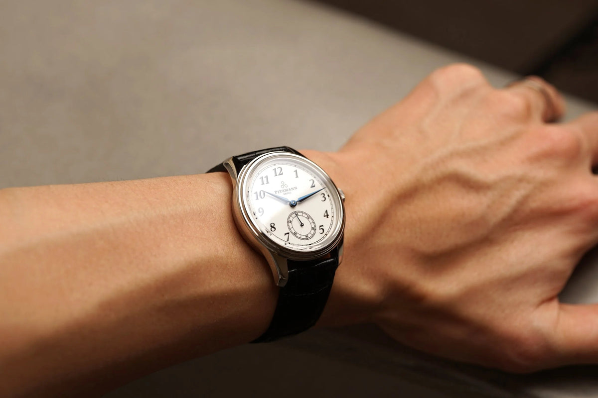 PITZMANN FIRST GENTLEMAN'S DRESS ALLIGATOR - WATCHH