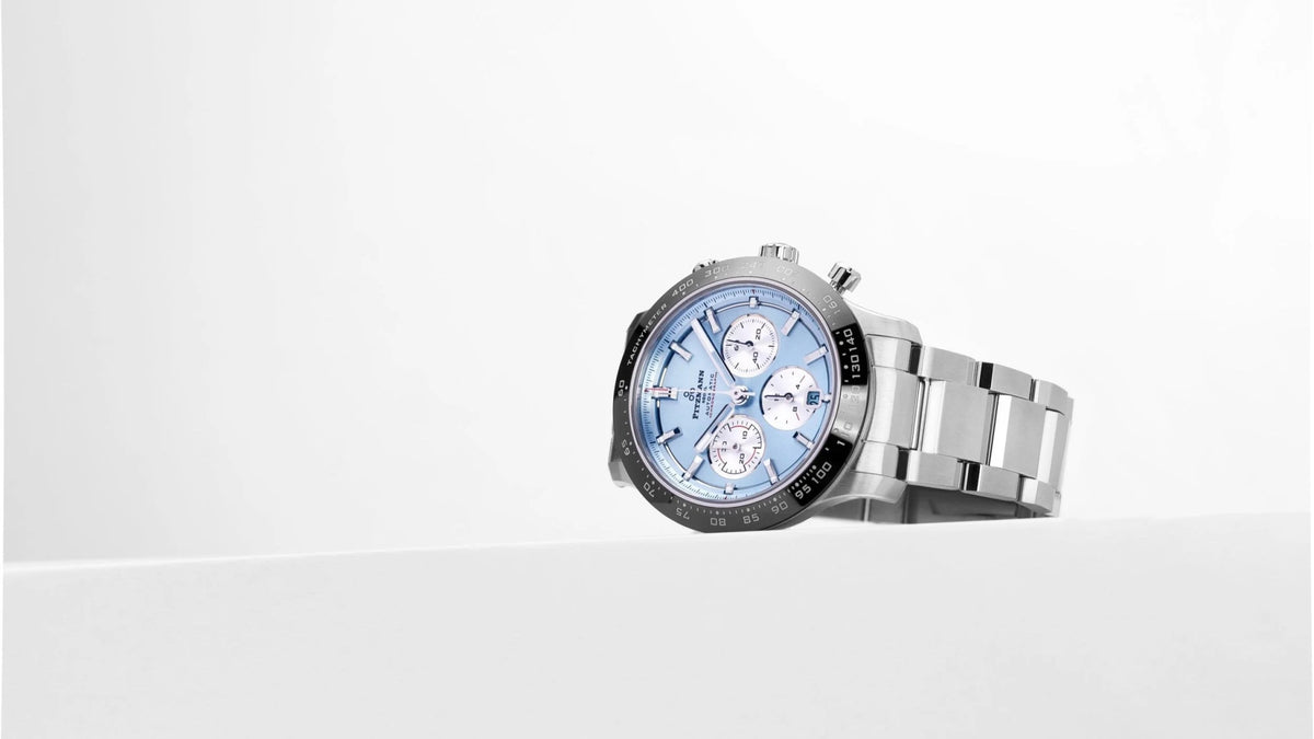 PITZMANN III CHRONOGRAPH SPORTS ICE BLUE - WATCHH