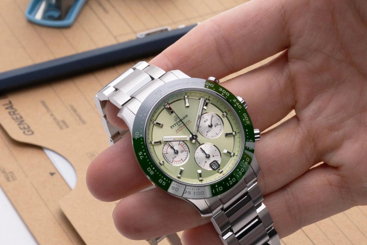 PITZMANN III CHRONOGRAPH SPORTS NAVY - WATCHH