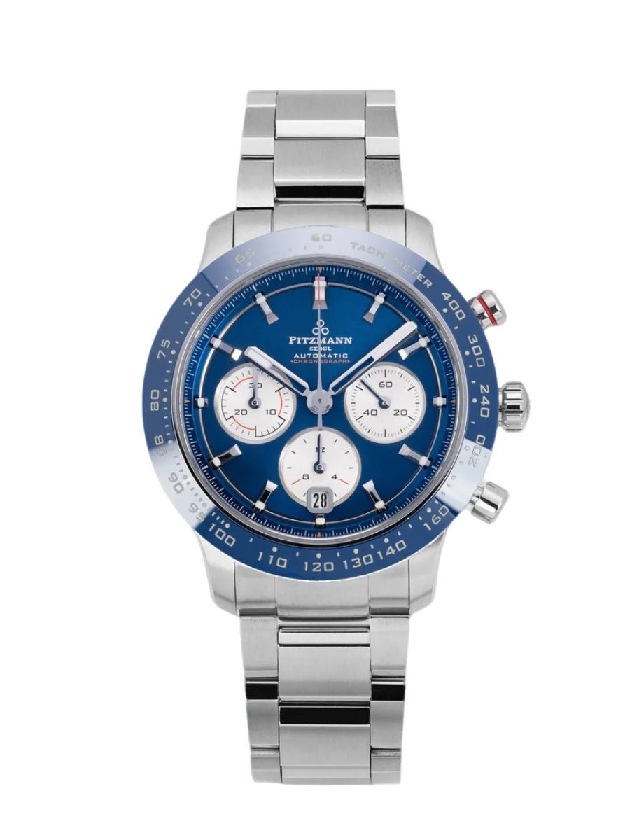 PITZMANN III CHRONOGRAPH SPORTS NAVY - WATCHH