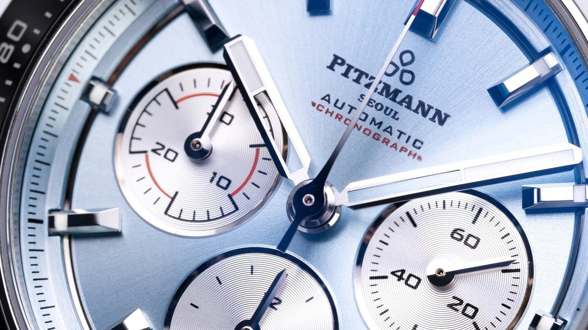 PITZMANN III CHRONOGRAPH SPORTS SALMON - WATCHH