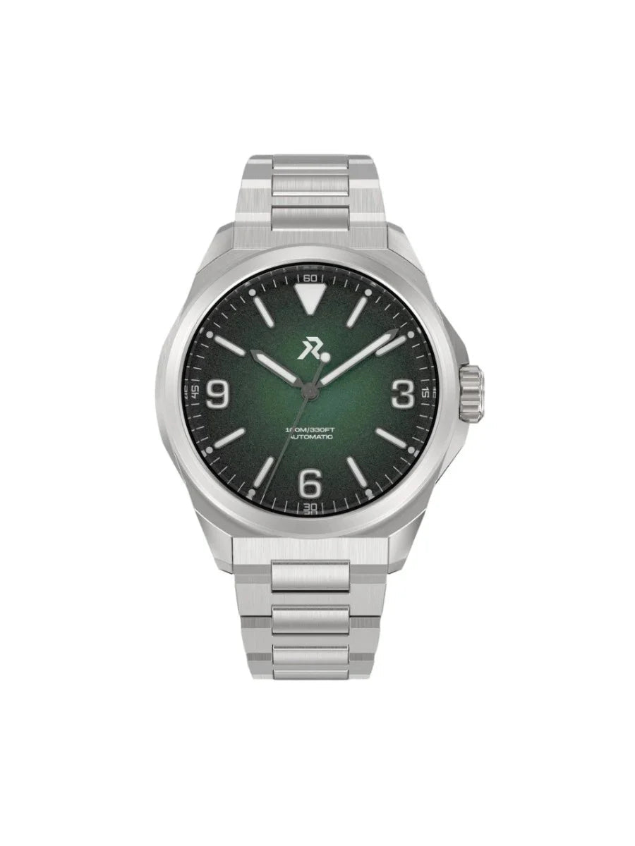 RZE LAND RESOLUTE TITANIUM FOREST GREEN 40MM - WATCHH