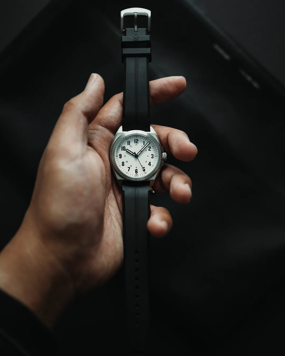 RZE LAND VALOUR TITANIUM WHISTLER WHITE 38MM - WATCHH