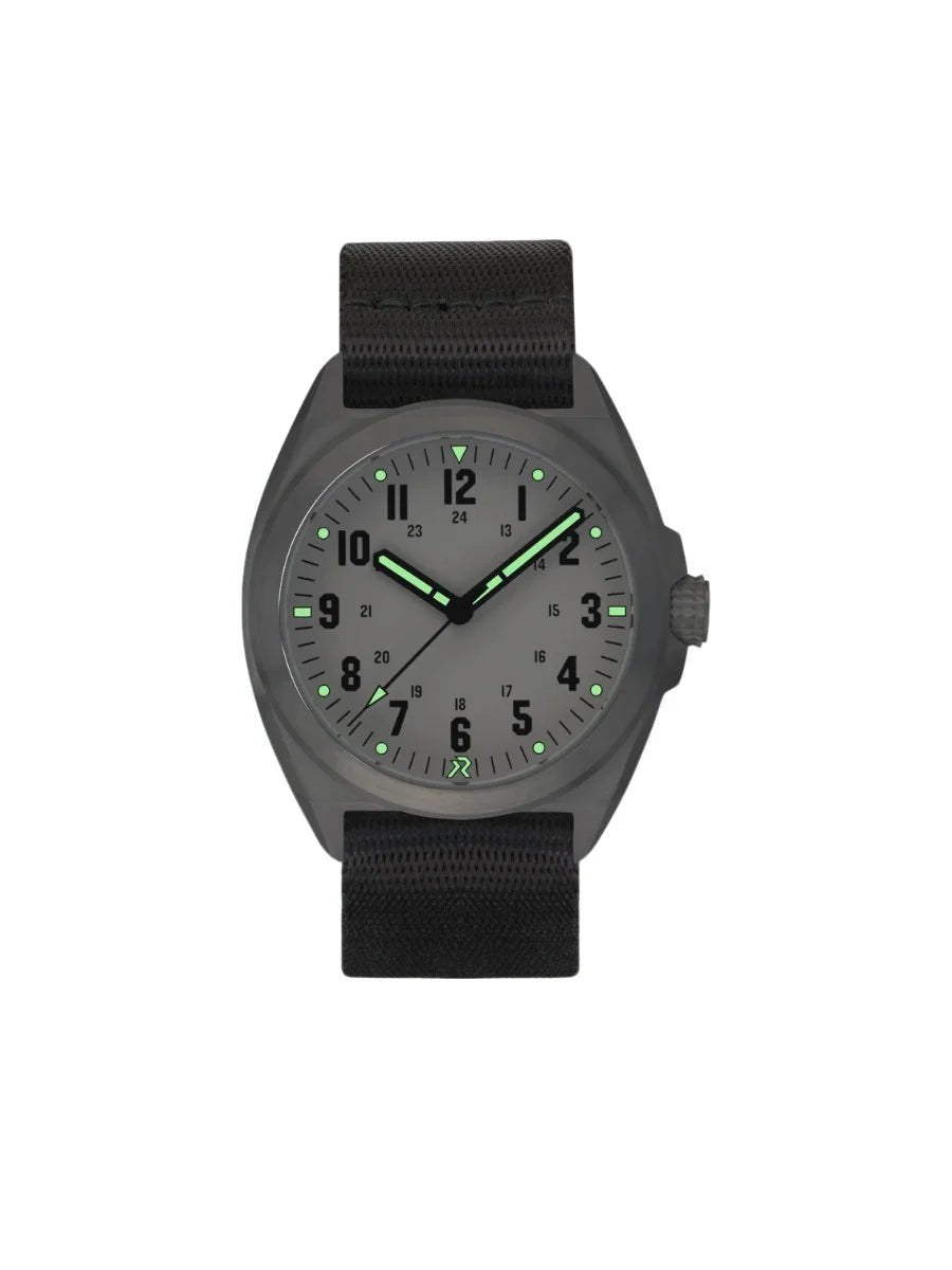 RZE LAND VALOUR TITANIUM WHISTLER WHITE 38MM - WATCHH