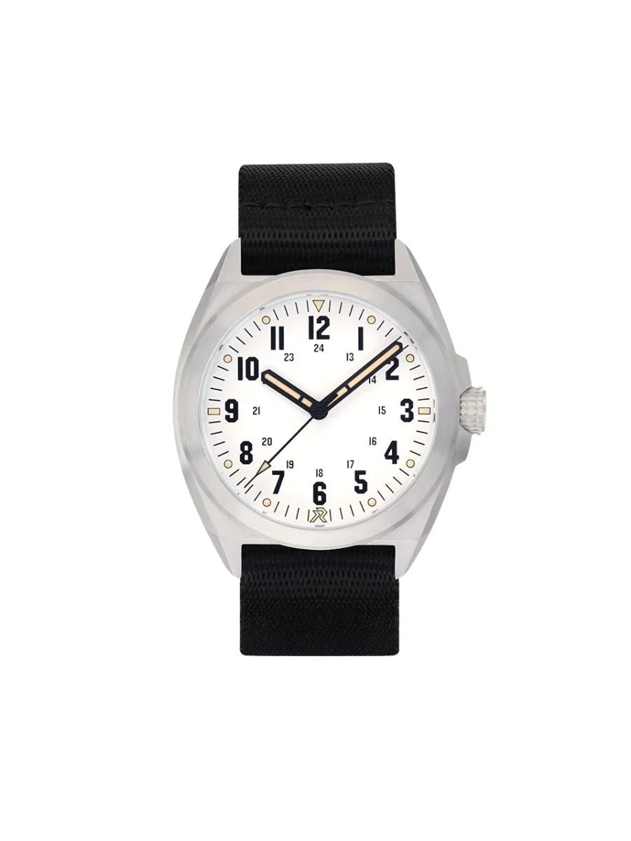 RZE LAND VALOUR TITANIUM WHISTLER WHITE 38MM - WATCHH