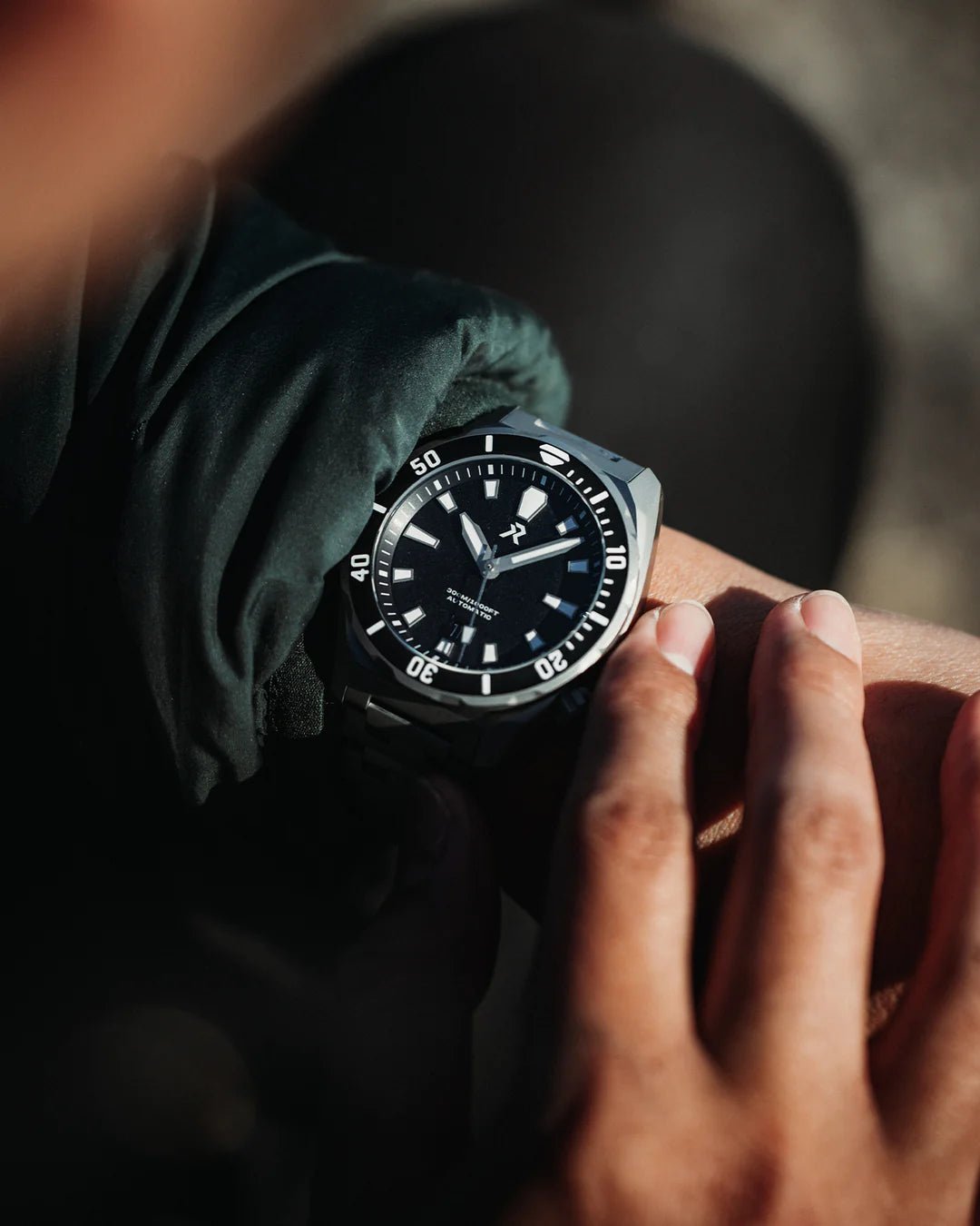 RZE SEA ASPIRARE TITANIUM BASALT BLACK 44MM - WATCHH
