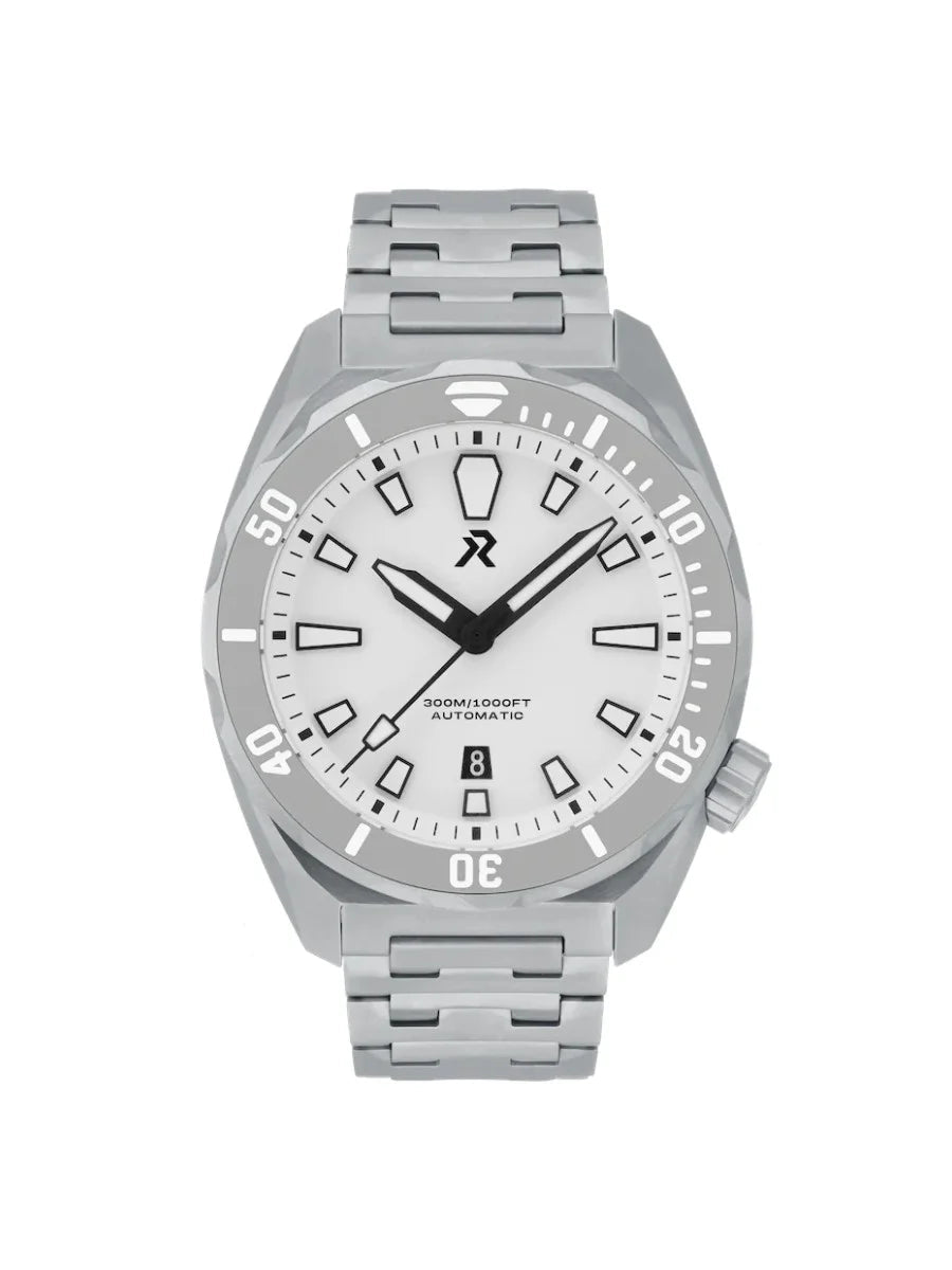 RZE SEA ASPIRARE TITANIUM DIAMOND WHITE 44MM - WATCHH