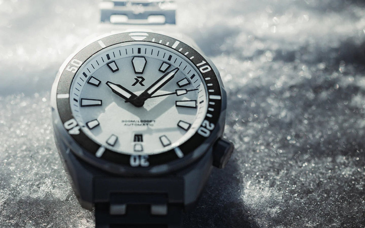 RZE SEA ASPIRARE TITANIUM DIAMOND WHITE 44MM - WATCHH