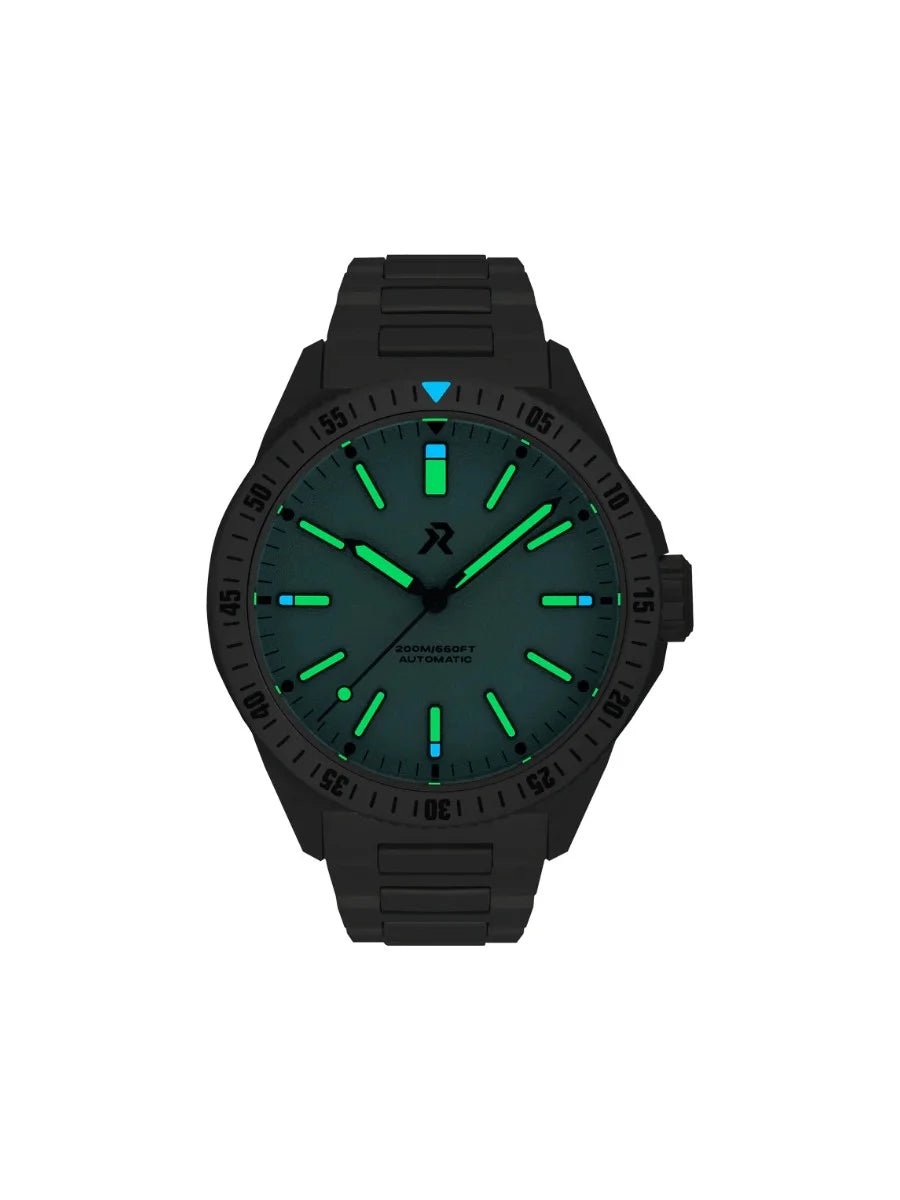 RZE SEA ENDEAVOUR TITANIUM AZURE BLUE 41MM - WATCHH