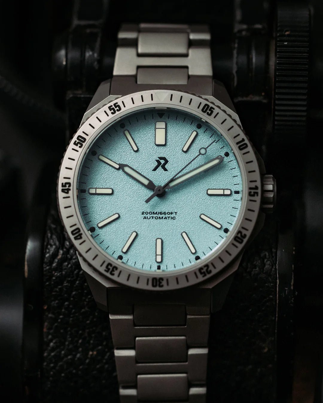 RZE SEA ENDEAVOUR TITANIUM AZURE BLUE 41MM - WATCHH