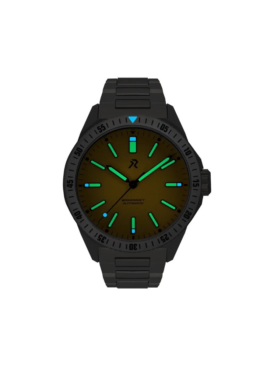 RZE SEA ENDEAVOUR TITANIUM MEDALLION YELLOW 41MM - WATCHH