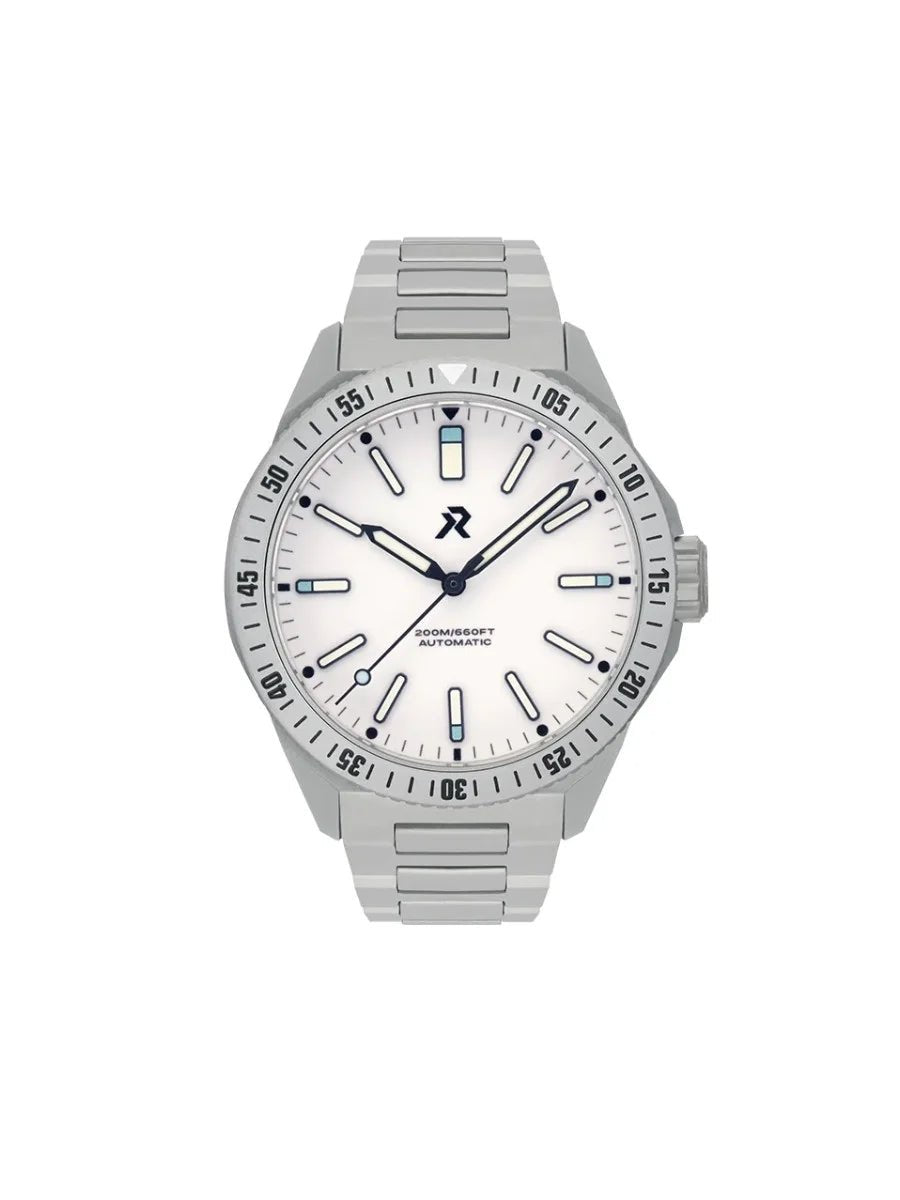 RZE SEA ENDEAVOUR TITANIUM POLARIS WHITE 41MM - WATCHH