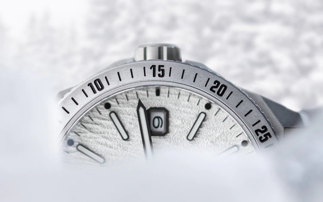 RZE SEA ENDEAVOUR TITANIUM ROSS ICE WITH DATE 41MM - WATCHH