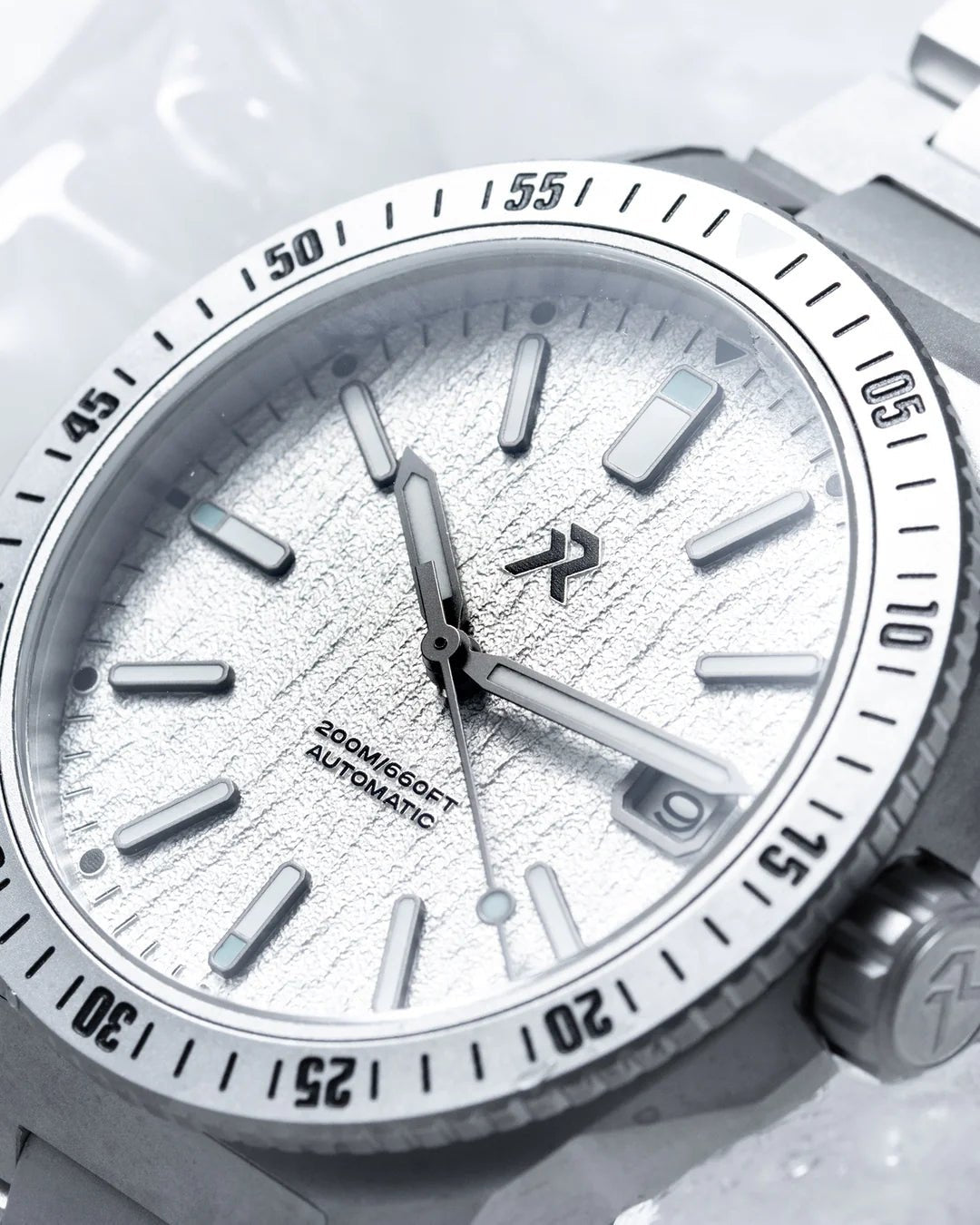 RZE SEA ENDEAVOUR TITANIUM ROSS ICE WITH DATE 41MM - WATCHH