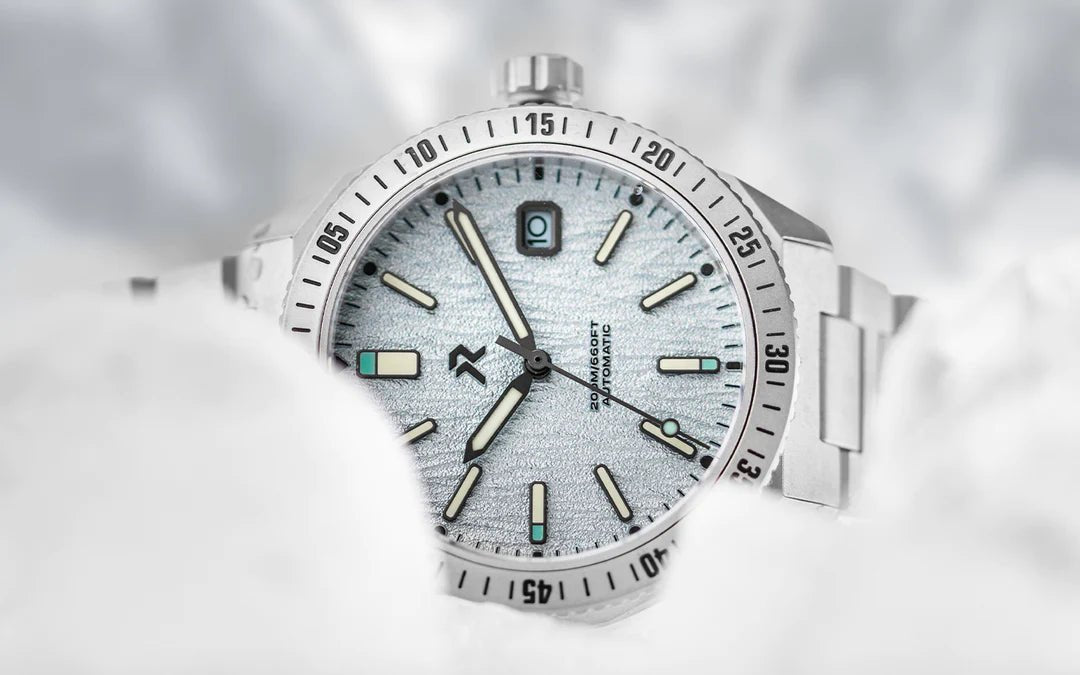 RZE SEA ENDEAVOUR TITANIUM VATNAJÖKULL WITH DATE 41MM - WATCHH