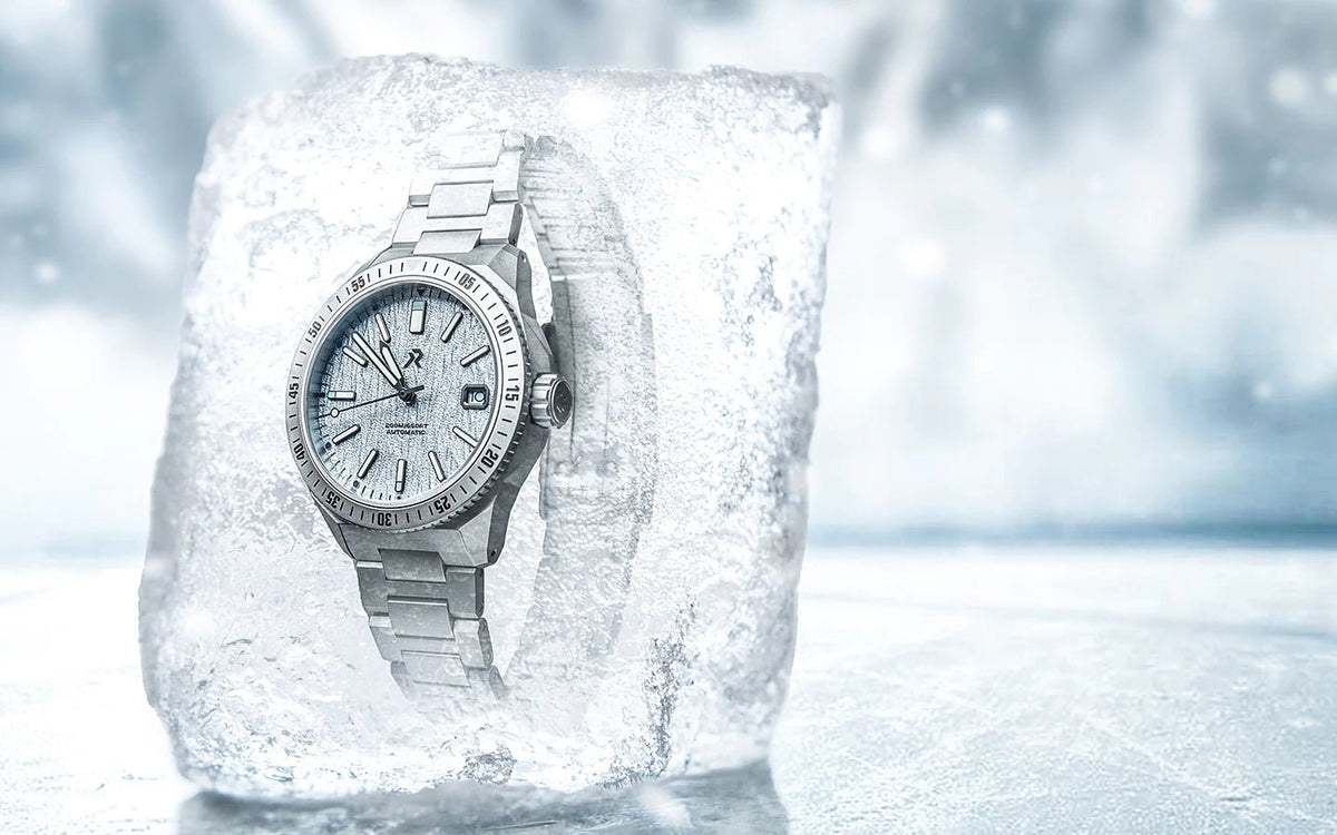 RZE SEA ENDEAVOUR TITANIUM VATNAJÖKULL WITH DATE 41MM - WATCHH