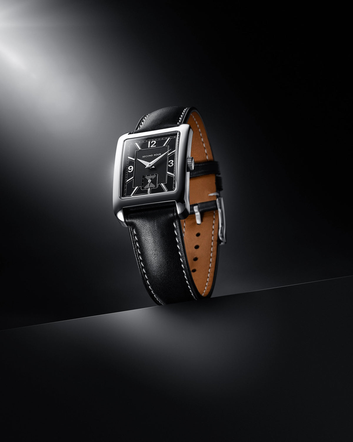 SECOND HOUR MEMOIR GENTLEMAN'S DRESS BLACK - WATCHH