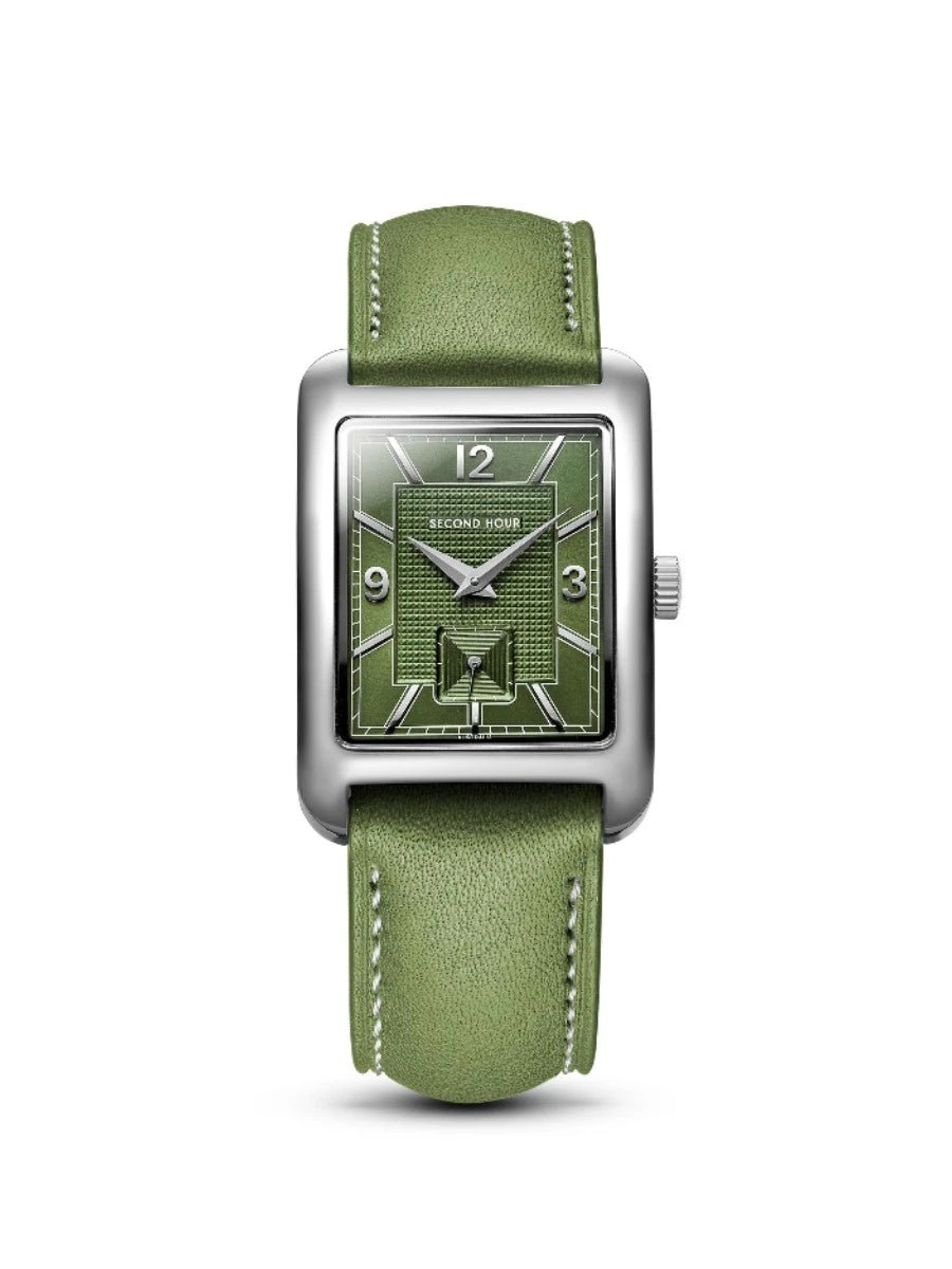 SECOND HOUR MEMOIR GENTLEMAN'S DRESS GREEN - WATCHH
