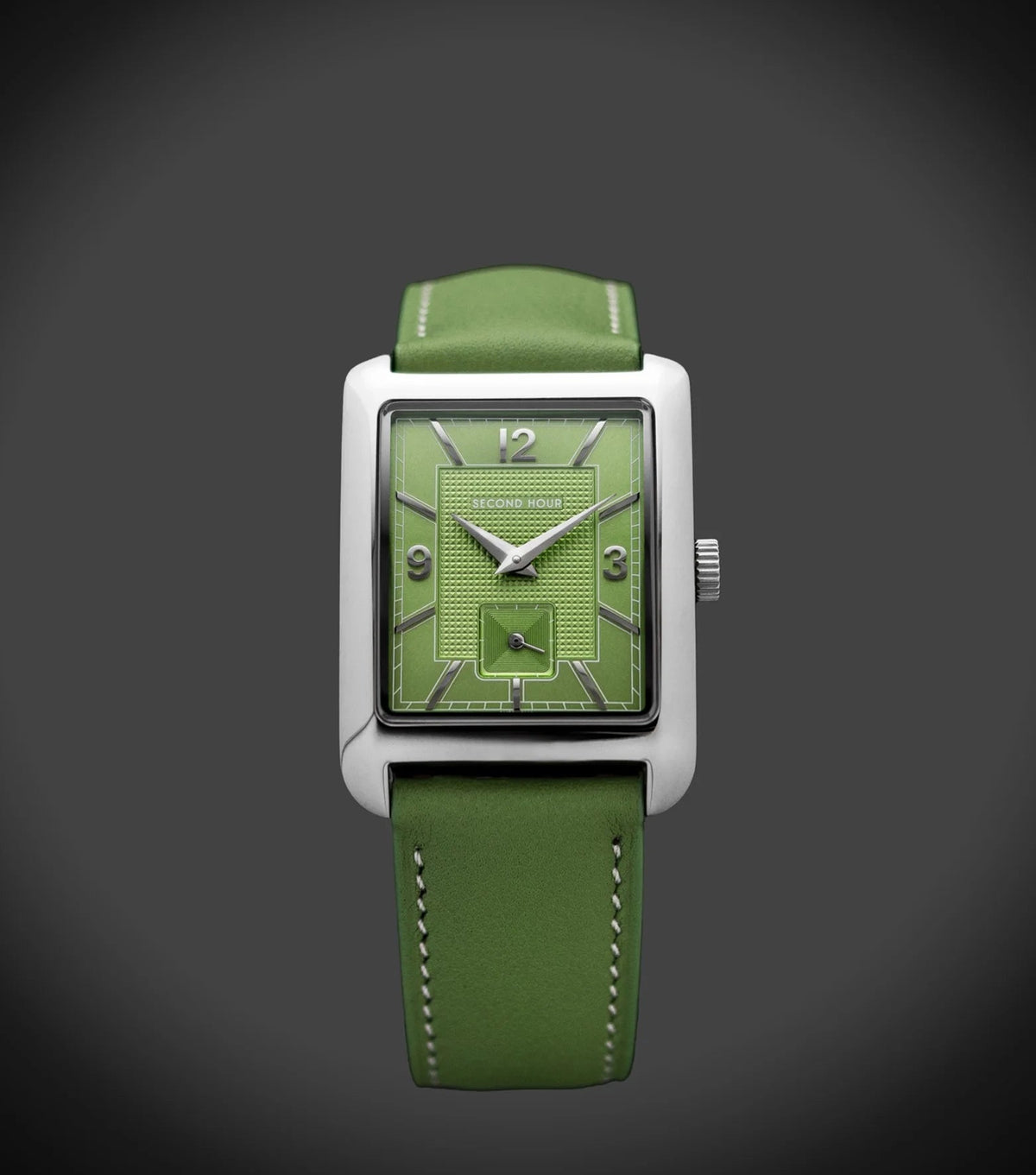 SECOND HOUR MEMOIR GENTLEMAN'S DRESS GREEN - WATCHH