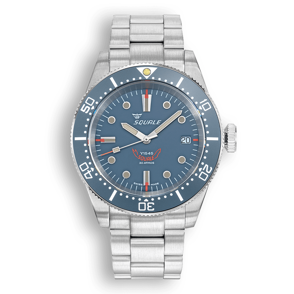 SQUALE 1545 GREY BRACELET DATE - WATCHH
