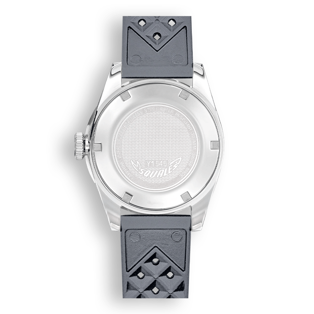 SQUALE 1545 GREY RUBBER DATE - WATCHH