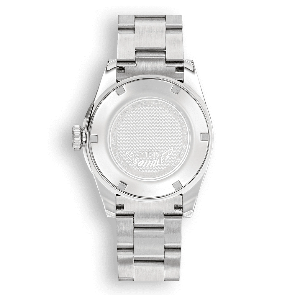 SQUALE 1545 STEEL BLUE BRACELET DATE - WATCHH