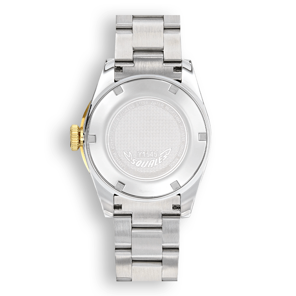 SQUALE 1545 WHITE BRACELET DATE - WATCHH