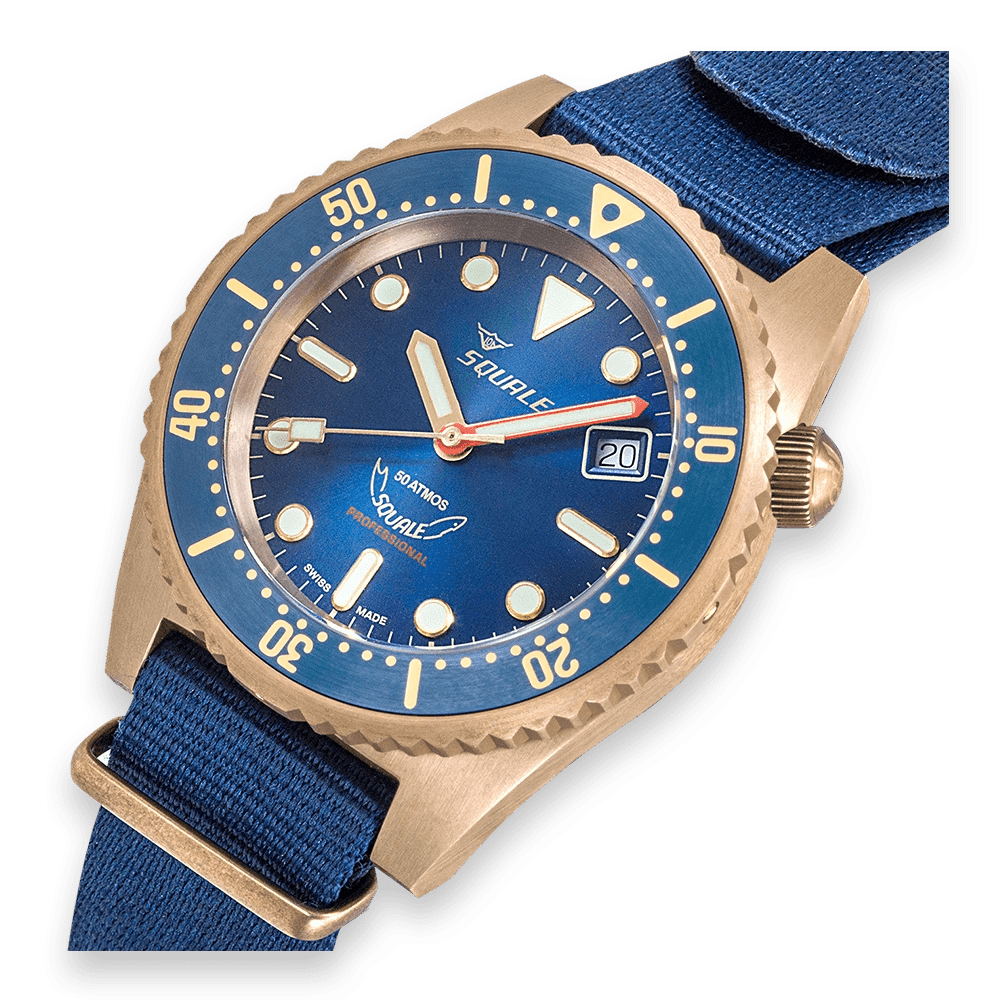 SQUALE SEA 1521 BRONZE DATE - WATCHH