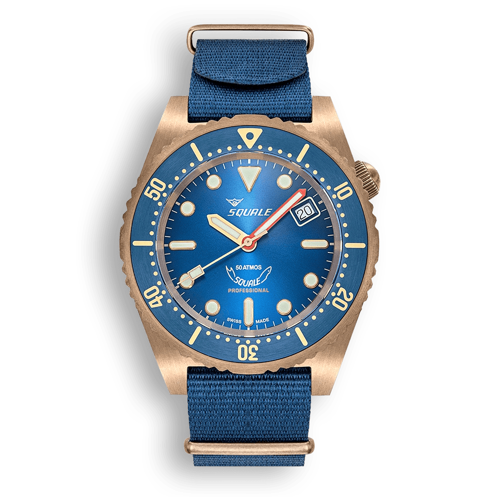 SQUALE SEA 1521 BRONZE DATE - WATCHH