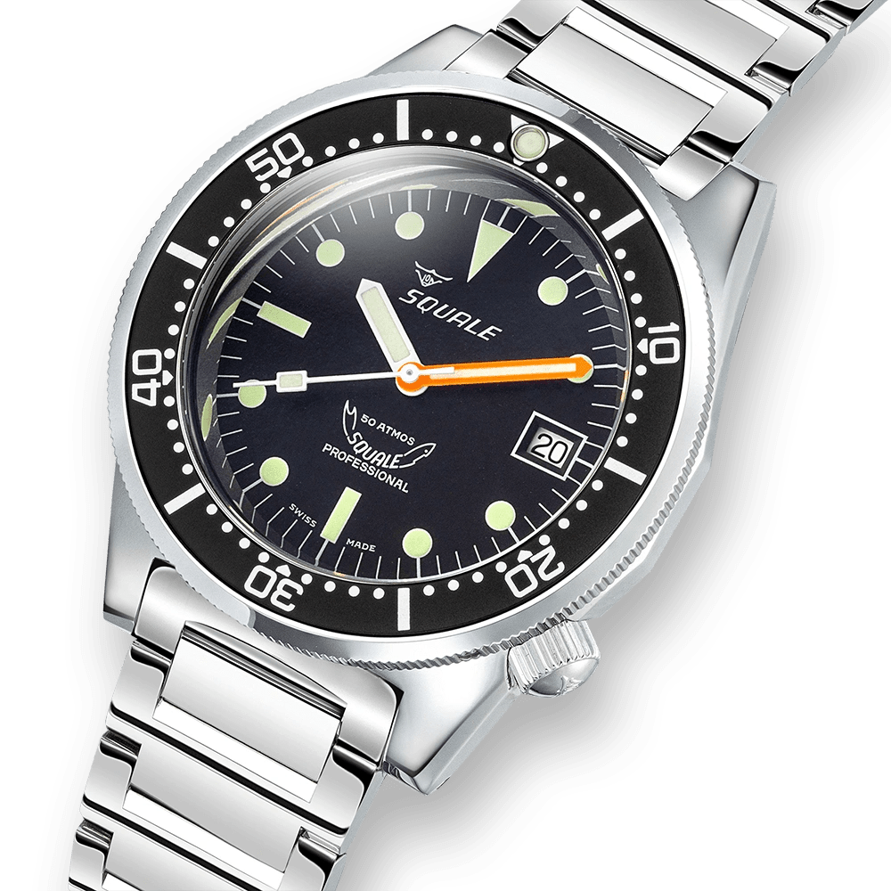 SQUALE SEA 1521 CLASSIC BRACELET DATE - WATCHH