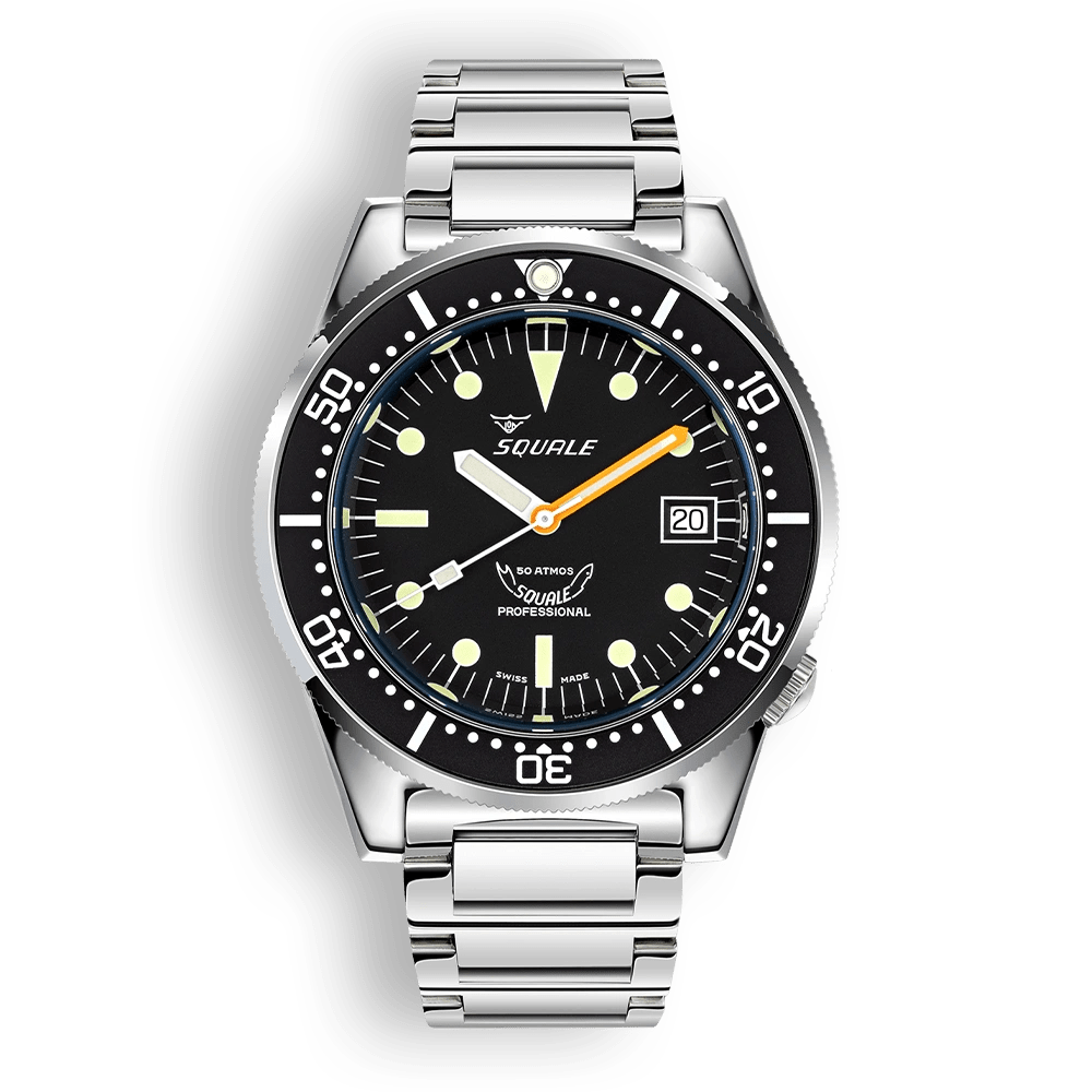 SQUALE SEA 1521 CLASSIC BRACELET DATE - WATCHH