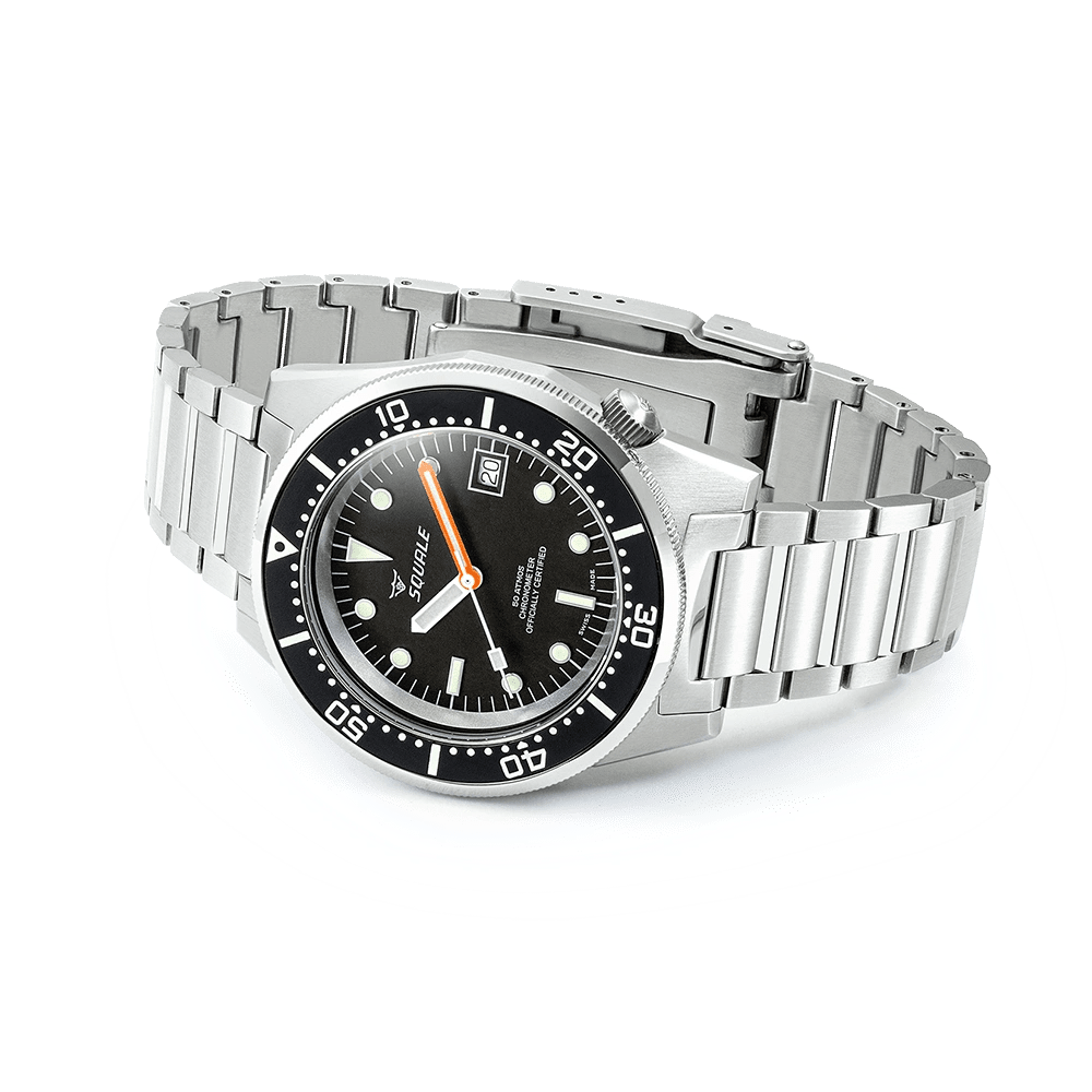 SQUALE SEA 1521 CLASSIC COSC BRACELET DATE - WATCHH