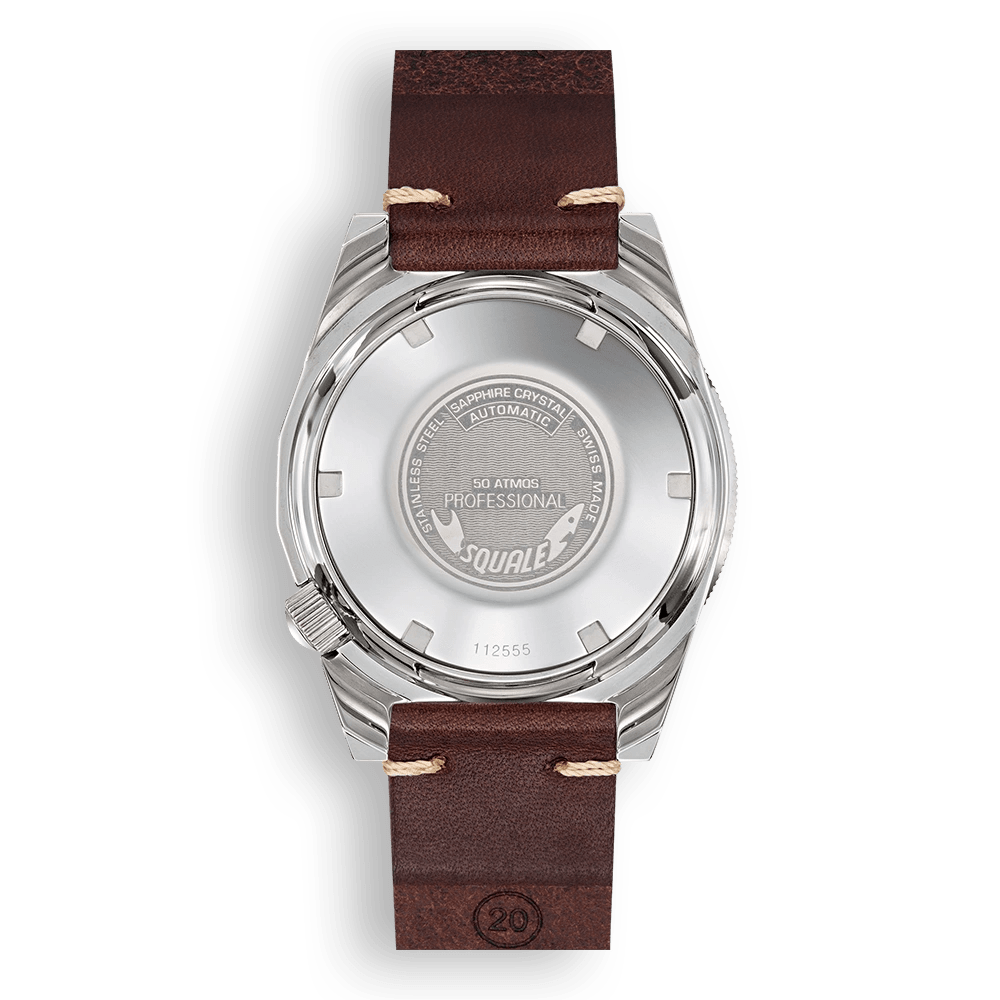 SQUALE SEA 1521 CLASSIC LEATHER DATE - WATCHH