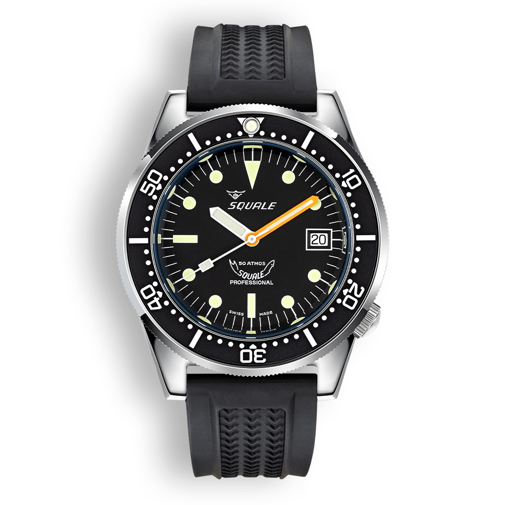 SQUALE SEA 1521 CLASSIC RUBBER DATE - WATCHH
