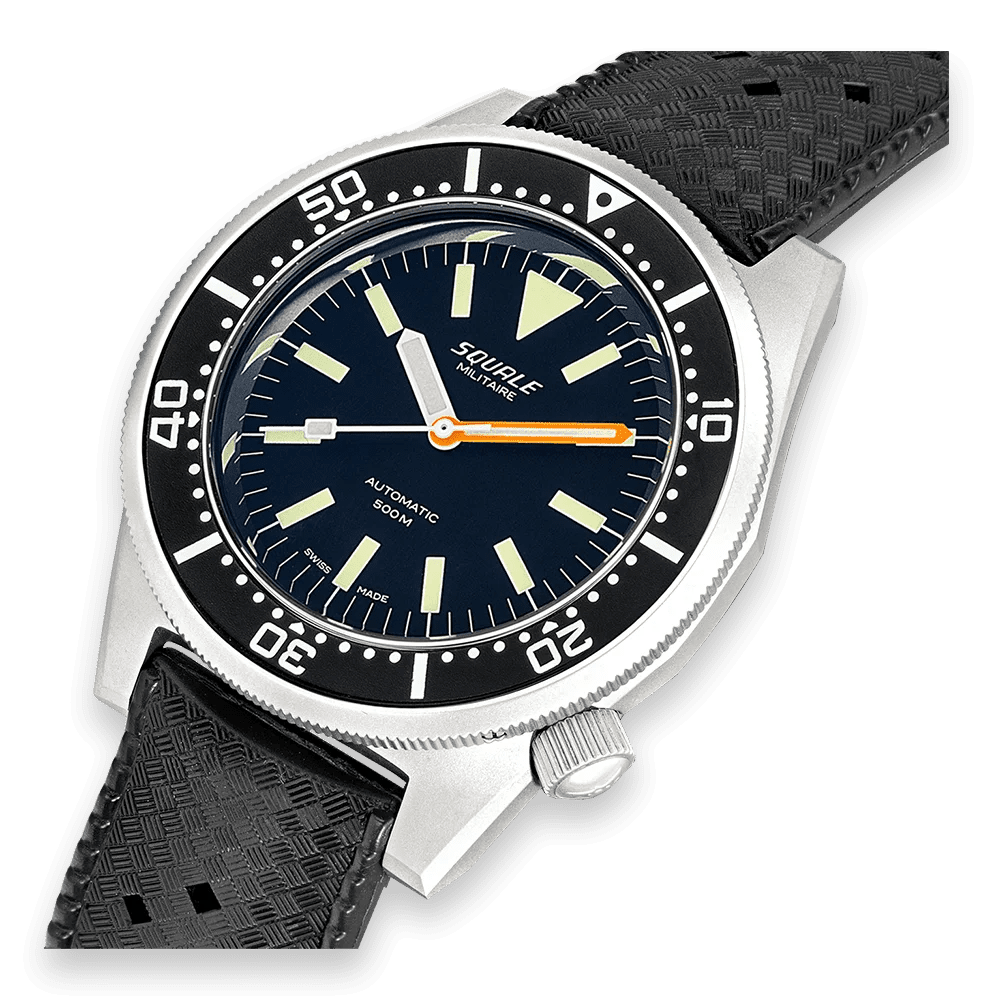 SQUALE SEA 1521 MILITAIRE BLASTED RUBBER watch