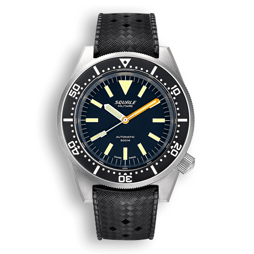 SQUALE SEA 1521 MILITAIRE BLASTED RUBBER watch