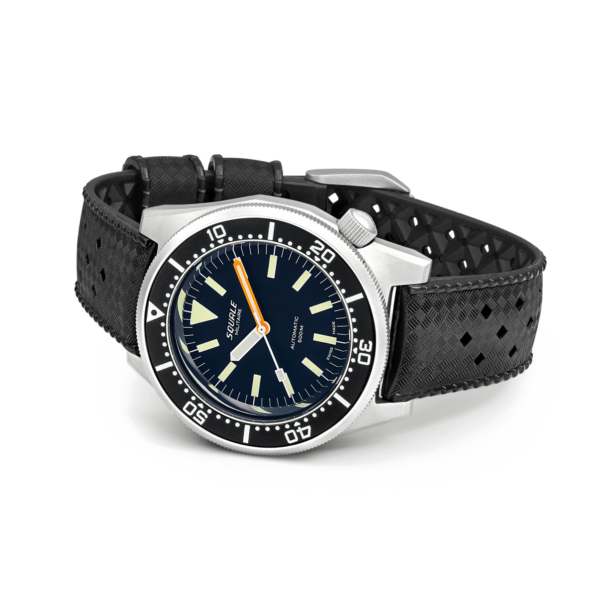 SQUALE SEA 1521 MILITAIRE BLASTED RUBBER watch