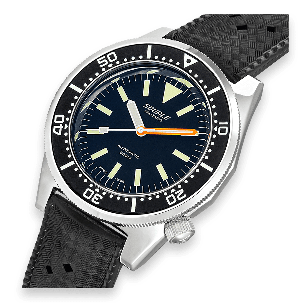 SQUALE SEA 1521 MILITAIRE RUBBER watch