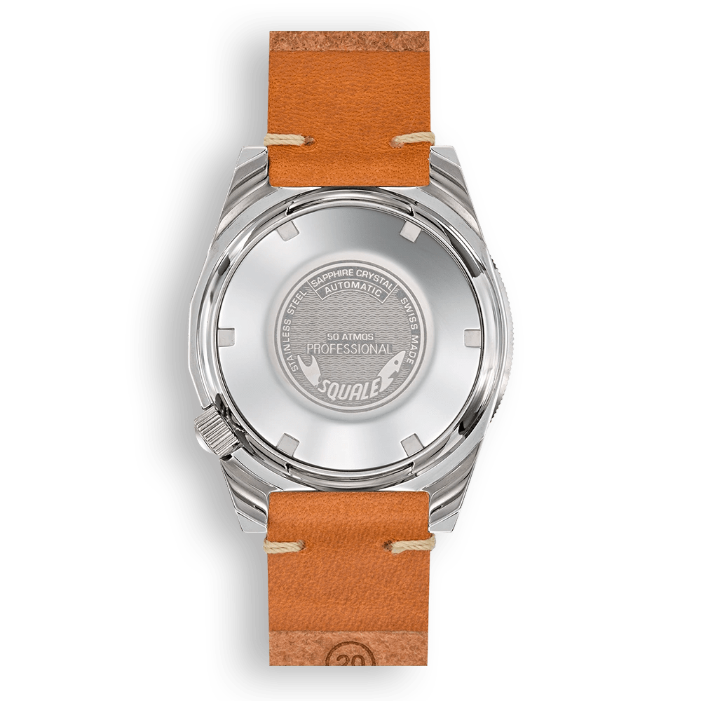 SQUALE SEA 1521 OCEAN LEATHER DATE - WATCHH