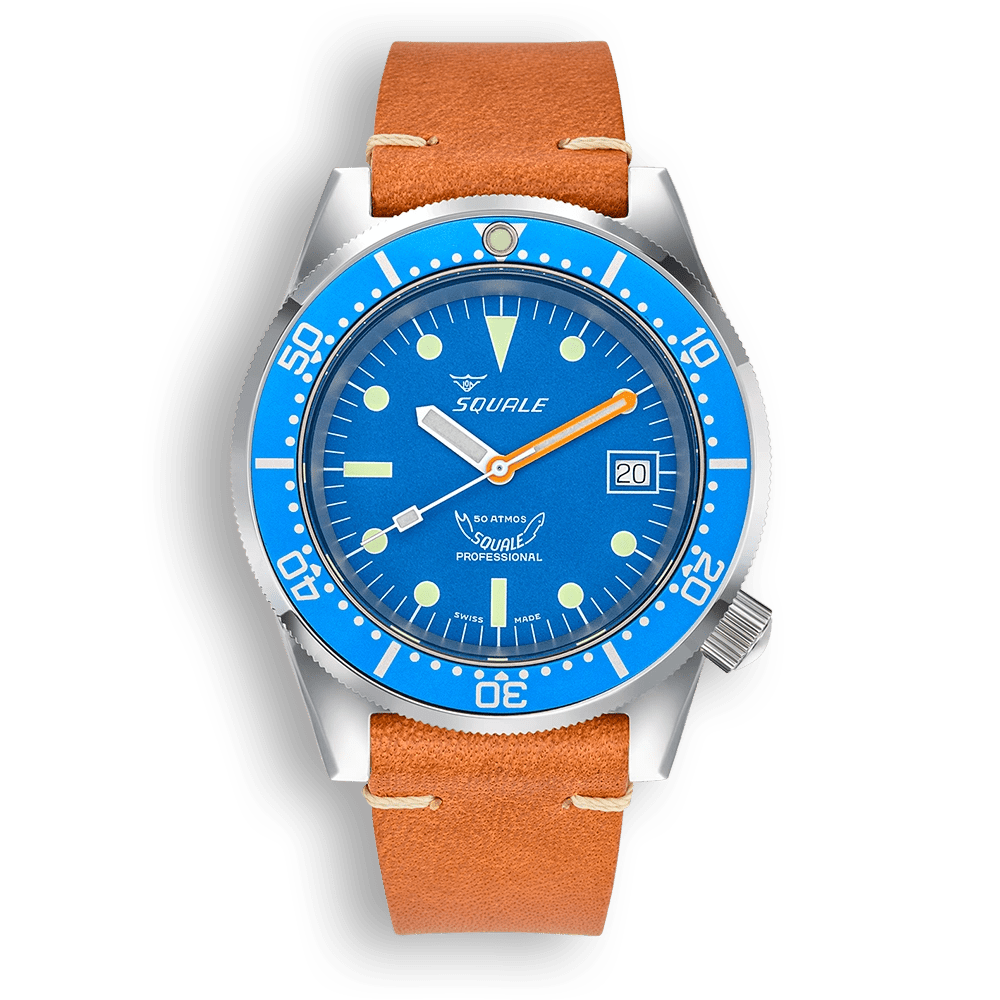 SQUALE SEA 1521 OCEAN LEATHER DATE - WATCHH