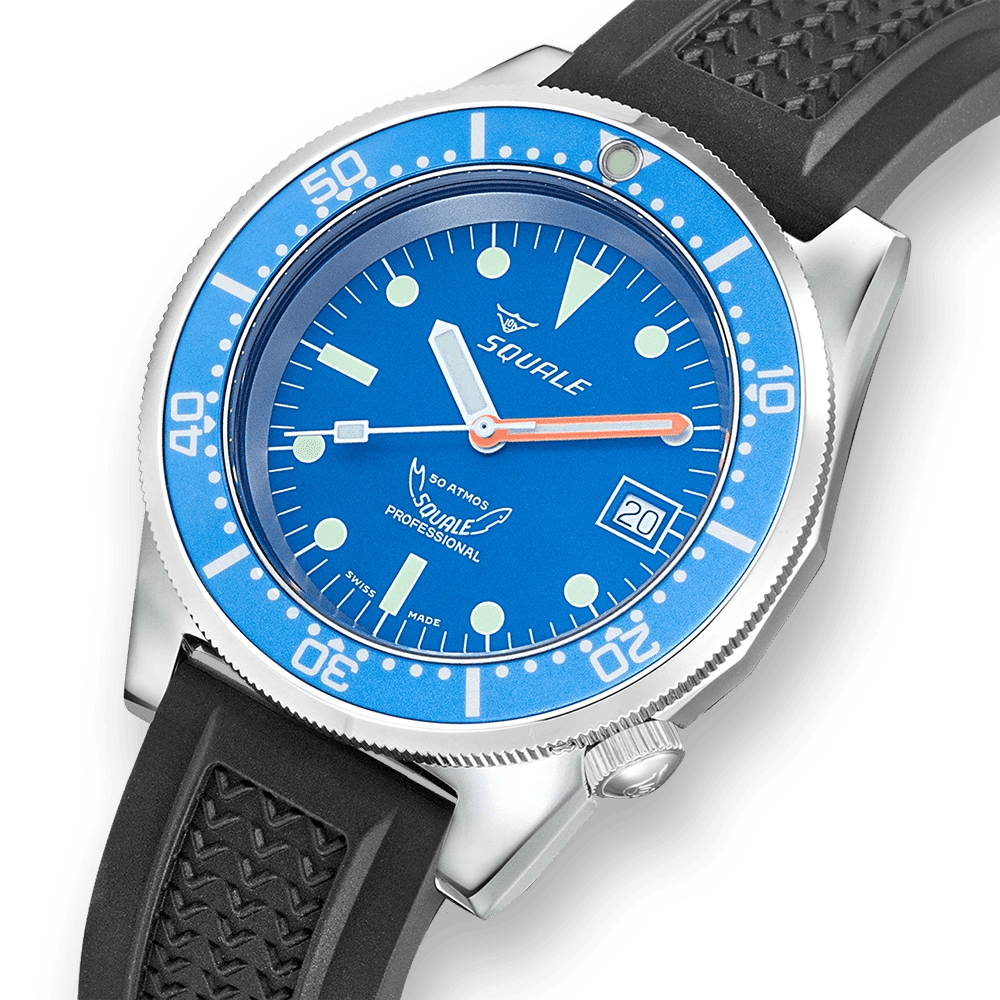 SQUALE SEA 1521 OCEAN RUBBER DATE - WATCHH