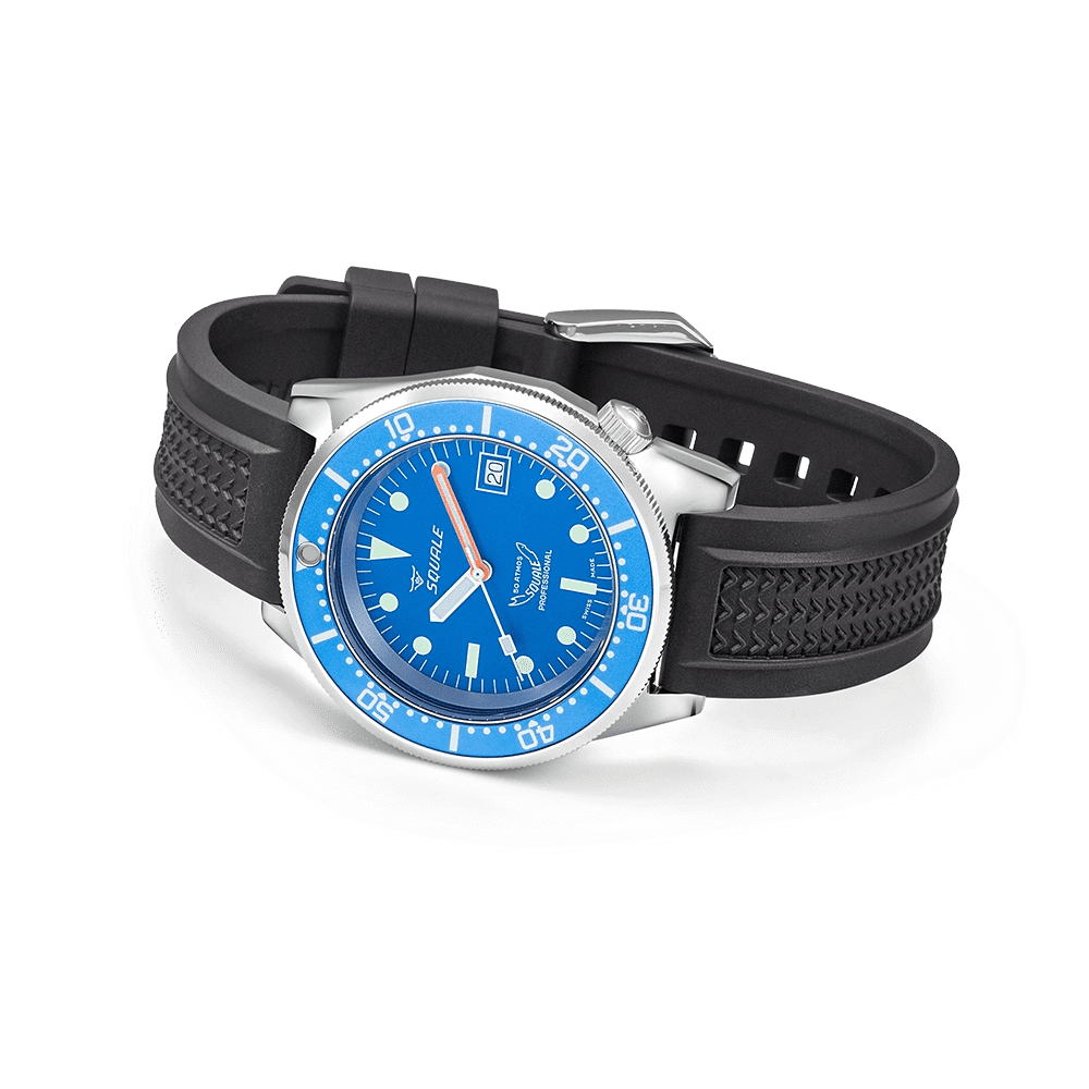 SQUALE SEA 1521 OCEAN RUBBER DATE - WATCHH
