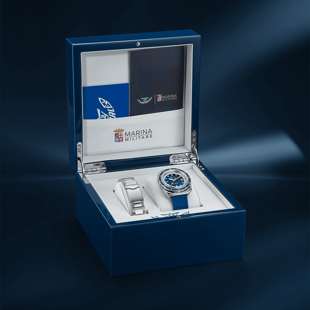 SQUALE SEA 2001 MARINA MILITARE DATE - LIMITED NUMBERS watch