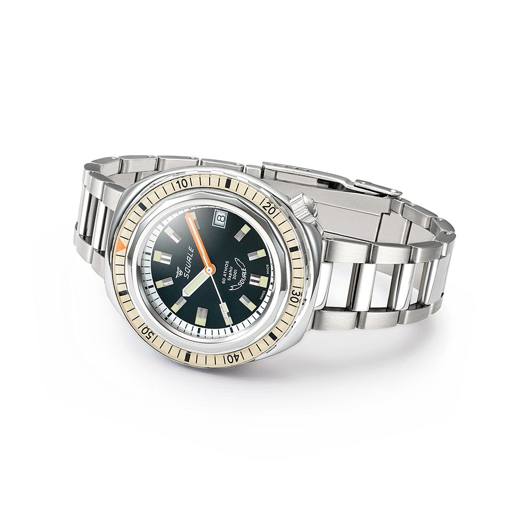SQUALE SEA 2001 SAND BRACELET DATE - WATCHH